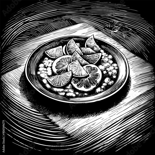 A bowl of fruit with oranges and lemons