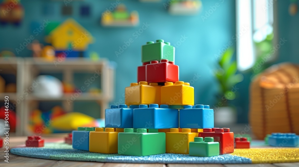Background filled with playful colors and toys creates a fun and vibrant atmosphere for children in a modern playroom aliamj Background filled with playful colors and toys creates a fun and vibrant atmosphere for children in a modern playroom aliamj