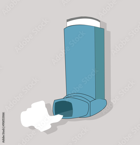 Medical inhaler for patients with asthma and shortness of breath in the treatment and prevention.