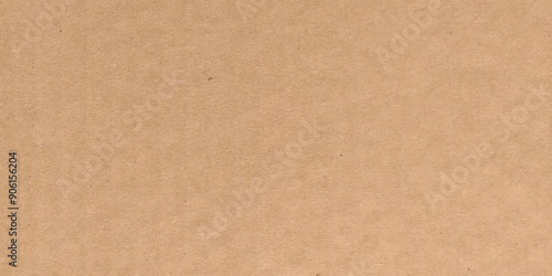 Brown color paper shown grain details on it surface. Vector seamless texture of kraft paper background. Brown paper board image.