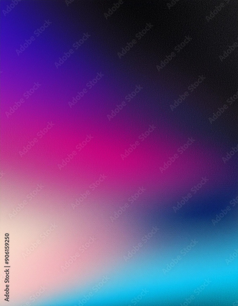 Fototapeta premium Colorful Waves: Abstract Gradient with Noisy Texture