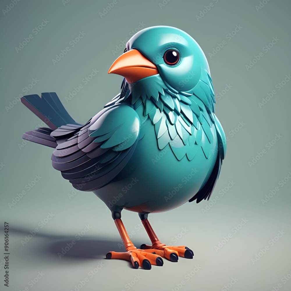 Obraz premium 3D Birds Images 