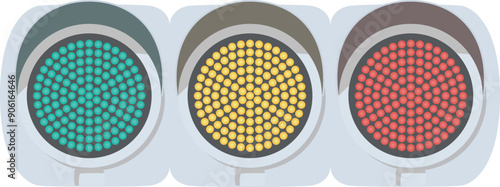 LED式交通信号機（全点灯）