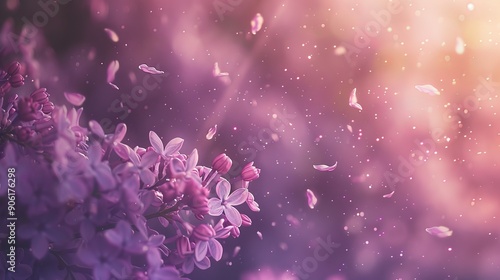 purple flowers