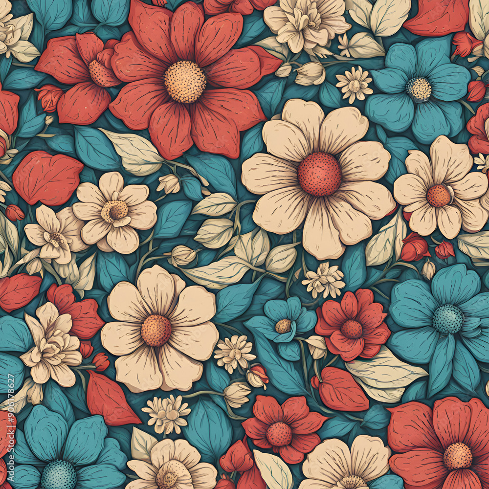 custom made wallpaper toronto digitalbackground with flowers