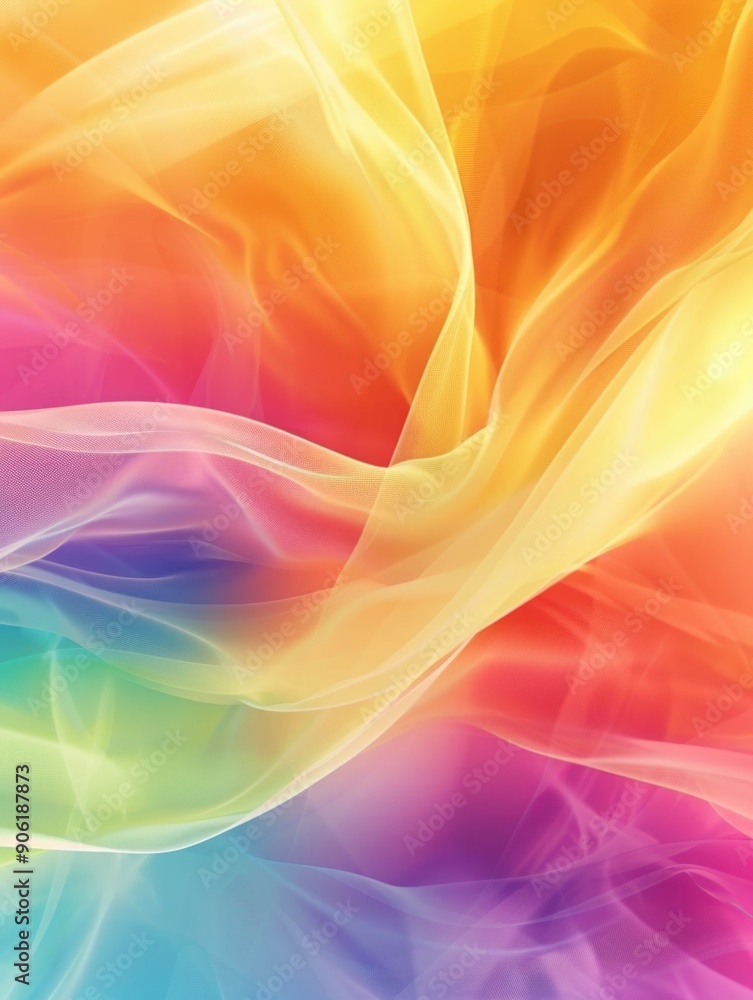 Obraz premium Colorful Fabric Close-Up