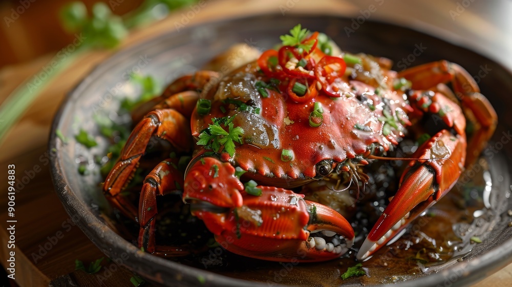 boiled marinated crab boiled marinated crab