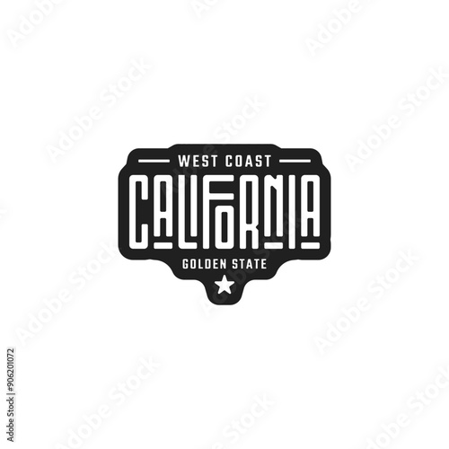 A Sticker of California