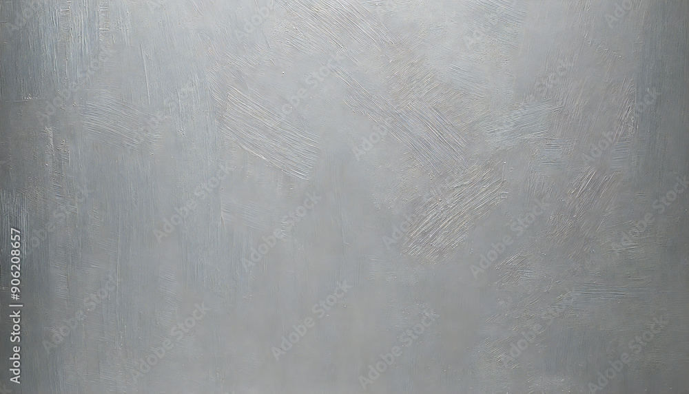 Naklejka premium Simple silver wall material.Silver decoration background.