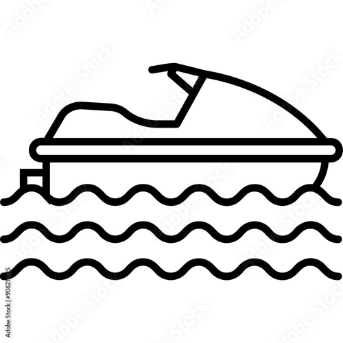 Water Scooter Icon