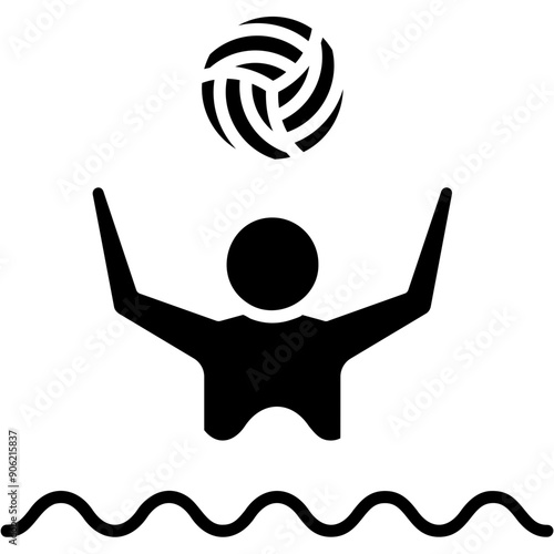 Water Volleyball Icon