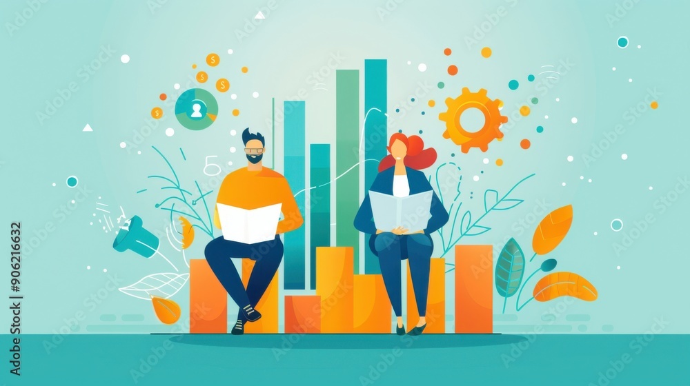 arm expense tracking, monitoring costs and spending, flat design illustration arm expense tracking, monitoring costs and spending, flat design illustration