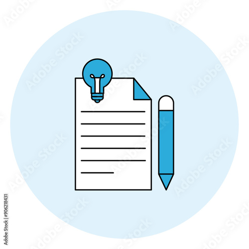 Writing Ideas icon, Creative Writing Ideas to Spark Your Imagination, Unique Writing Prompts to Inspire Your Next Story, Innovative Writing Ideas to Overcome Writer's Block icon