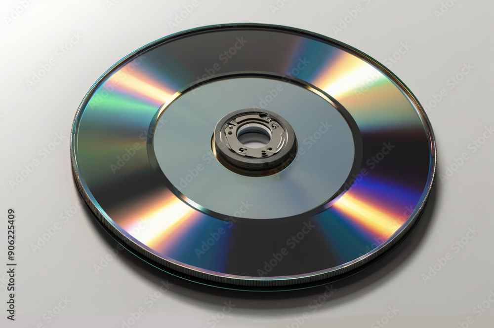 CD or DVD isolated on solid backgrounds CD or DVD isolated on solid backgrounds