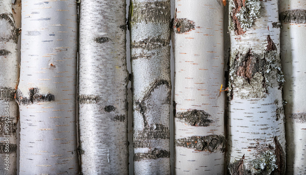 Obraz premium Tekstura drewno brzoza, tapeta generative ai 