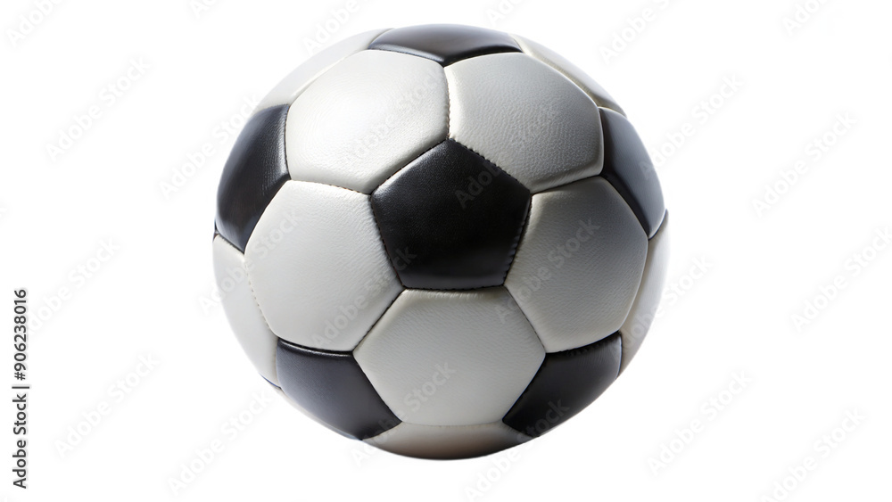 Fototapeta premium soccer ball png isolated on white