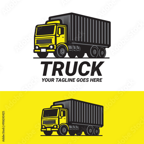Truck Logo Design for Trucking Company