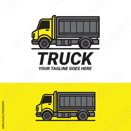 Truck Logo Design for Trucking Company