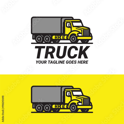 Truck Logo Design for Trucking Company