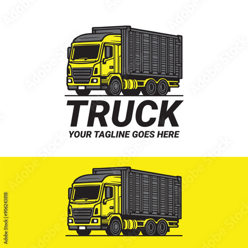 Truck Logo Design for Trucking Company