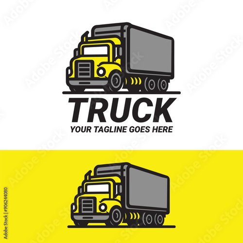 Truck Logo Design for Trucking Company