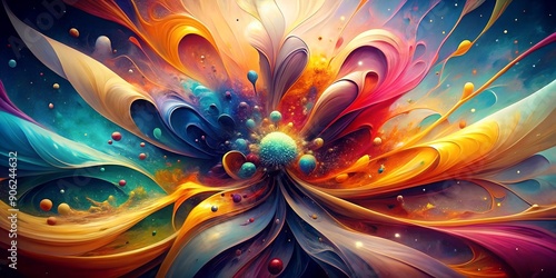 abstract art fine detail ulta high definition Creative AI