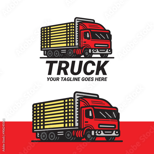 Truck Logo Design for Trucking Company
