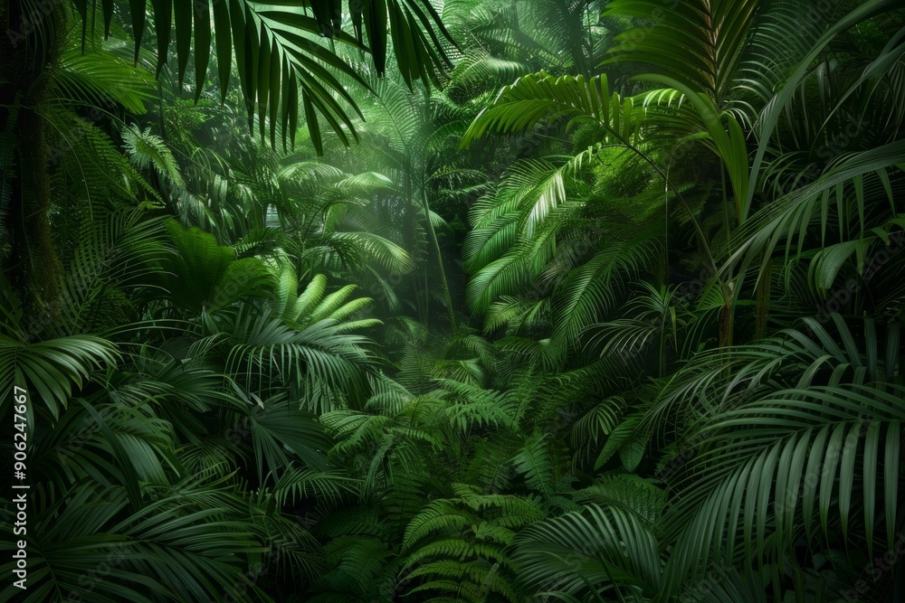 Fototapeta premium Forest conservation and species classification involve efforts to protect forested areas and accurately categorize the diverse species that inhabit them.