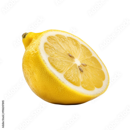 lemon isolated on white