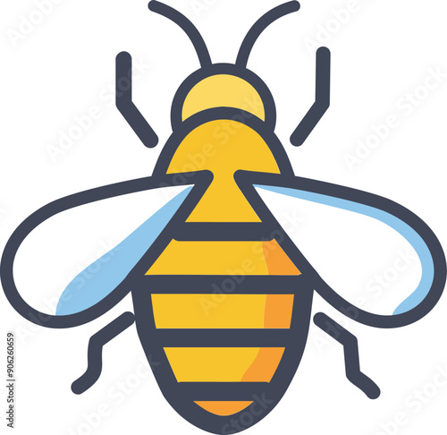 꿀벌 벡터 일러스