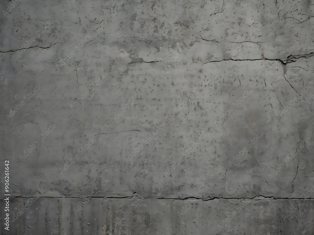 Obraz premium Grey wall made of cement texture background