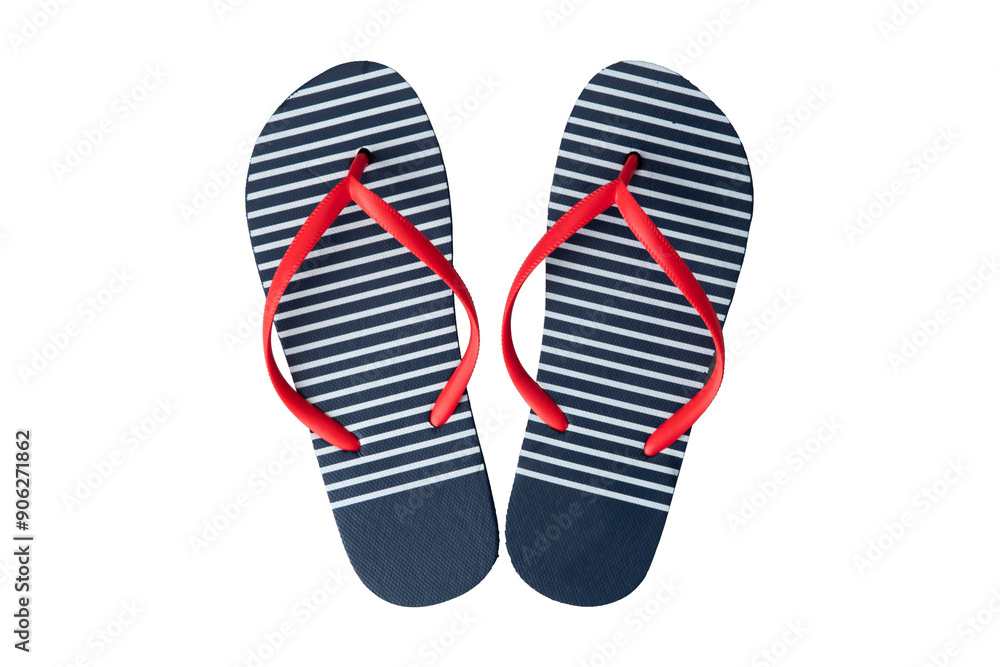 Striped rubber flip flops. Slippers Sandals. Striped rubber flip flops. Slippers Sandals.