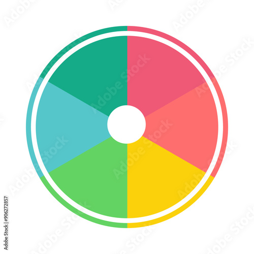 Free Download Colorful Spin Wheel Round Background - GFXLoad