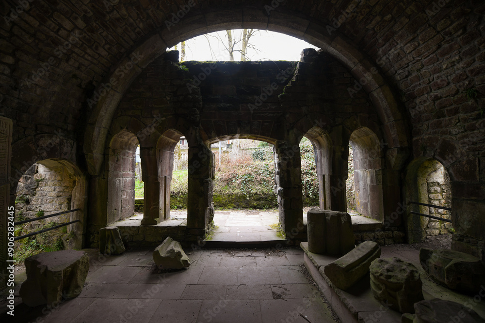 Fototapeta premium All Saints' Abbey, Monastery in Oppenau, Baden-Württemberg