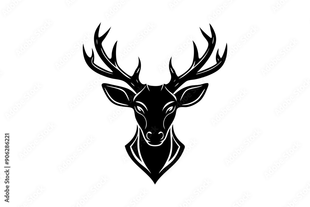 isolated black silhouette of a deer head collection, Set of deer silhouette vector. Deer Silhouette, Deer Head
isolated black silhouette of a deer head collection, Set of deer silhouette vector. Deer Silhouette, Deer Head