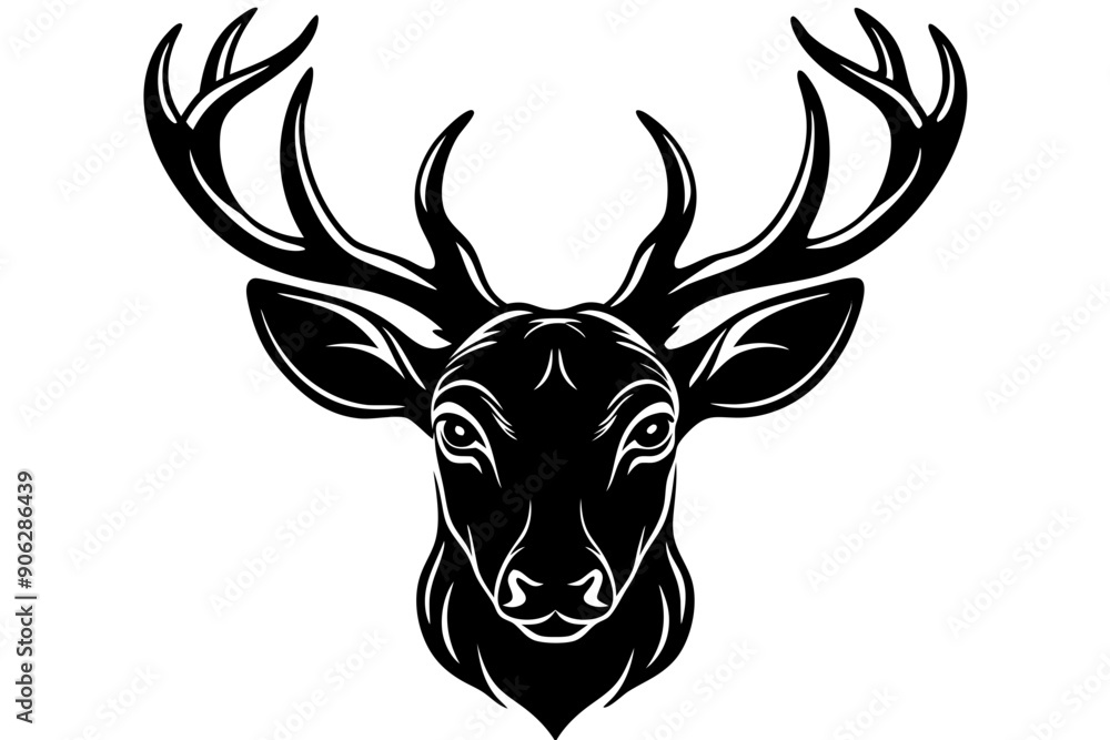isolated black silhouette of a deer head collection, Set of deer silhouette vector. Deer Silhouette, Deer Head
isolated black silhouette of a deer head collection, Set of deer silhouette vector. Deer Silhouette, Deer Head