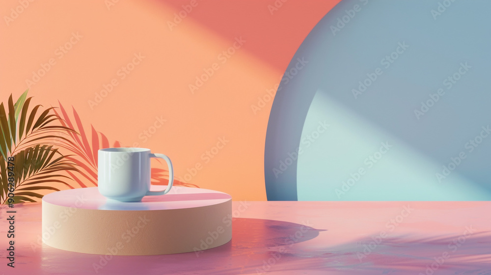 A stylish and minimalist product mockup A stylish and minimalist product mockup