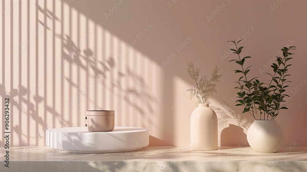 A stylish and minimalist product mockup A stylish and minimalist product mockup