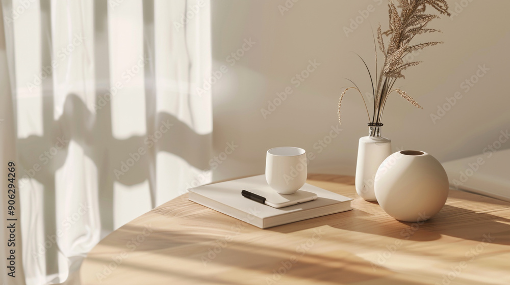 A stylish and minimalist product mockup A stylish and minimalist product mockup