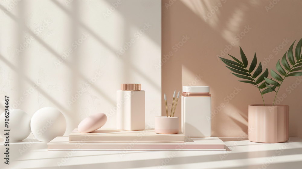A stylish and minimalist product mockup A stylish and minimalist product mockup