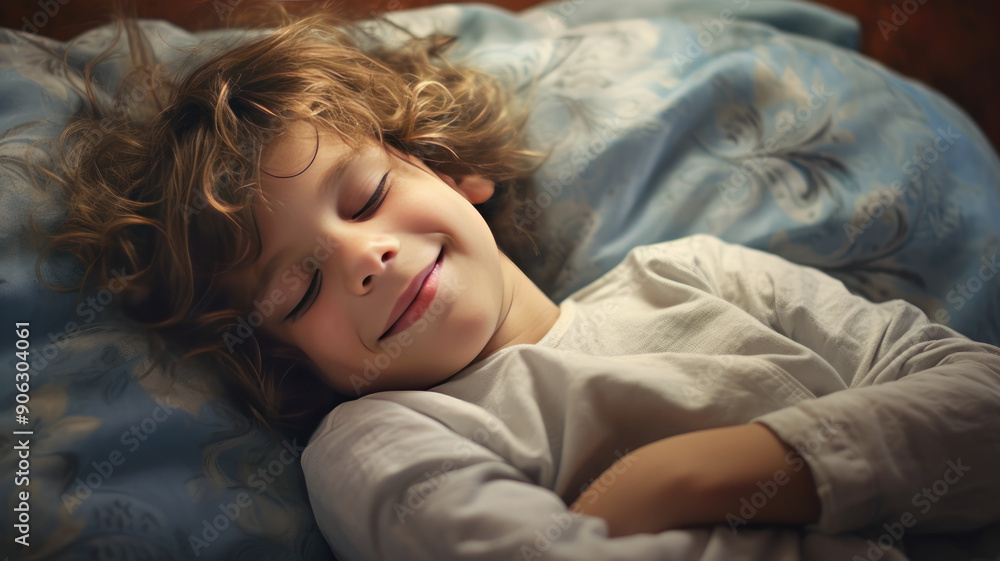 sleep on bed blanket sleeping smiling beautiful dream Morning at Home sleep on bed blanket sleeping smiling beautiful dream Morning at Home