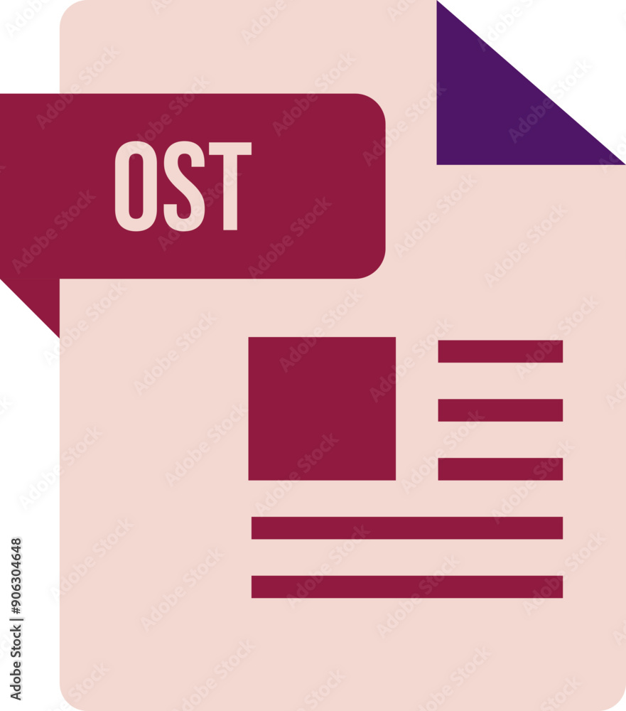 OST ip icon sharp corners lines and rectangle with symbol OST ip icon sharp corners lines and rectangle with symbol