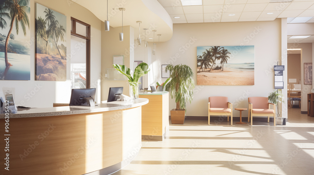Dental office receptionist scheduling appointments and managing patient inquiries. Dental office receptionist scheduling appointments and managing patient inquiries.