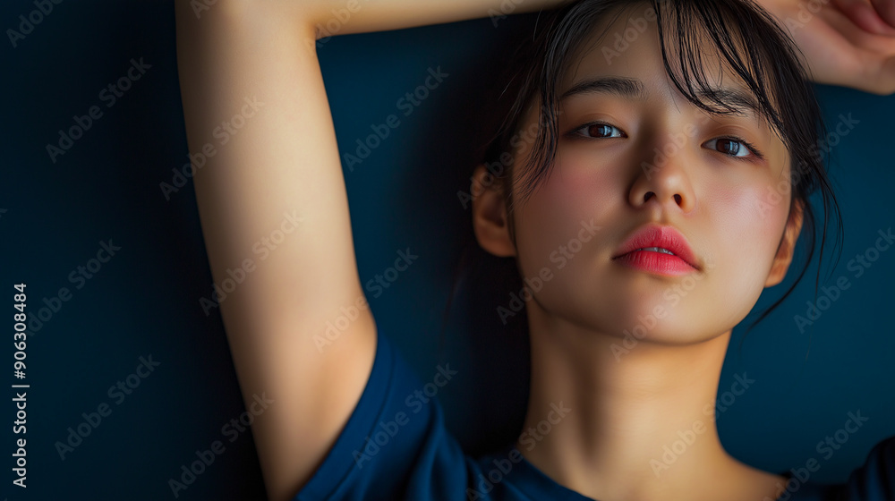 Fototapeta premium 脇のケアと美容 - 女性のムダ毛と臭い対策