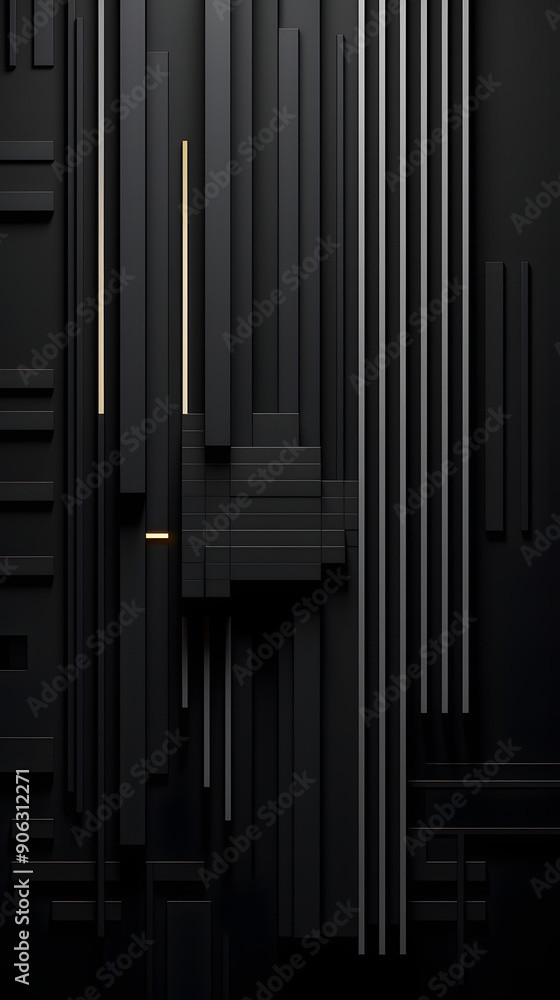 Technology black geometric stripes sphere abstract graphic poster background Technology black geometric stripes sphere abstract graphic poster background