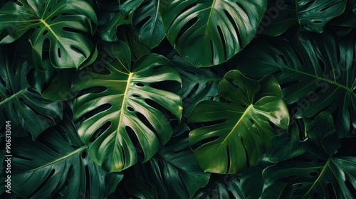 Tropical Leaf Background