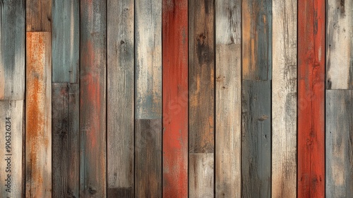 3D wood plank background with natural variations in color and texture, creating a realistic wooden effect.