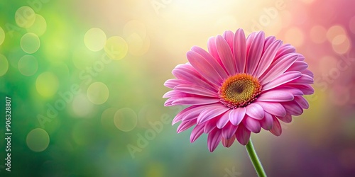 Pink daisy flower with delicate petals and vibrant color, pink, daisy, flower, spring, bloom, nature, garden, vibrant, petal