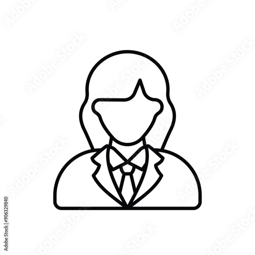 Businesswomen vector icon