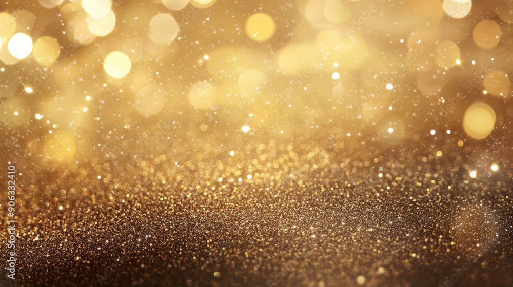 A gold background with subtle glitter accents. The scattered glitter adds a touch of sparkle and luxury. A gold background with subtle glitter accents. The scattered glitter adds a touch of sparkle and luxury.